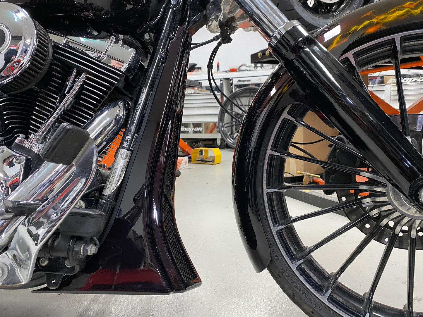 2013-2017 Softail Chin Spoiler