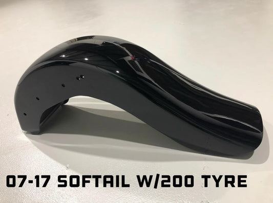 2007-2017 Softail Dragged Fender (suits 200 tyre)