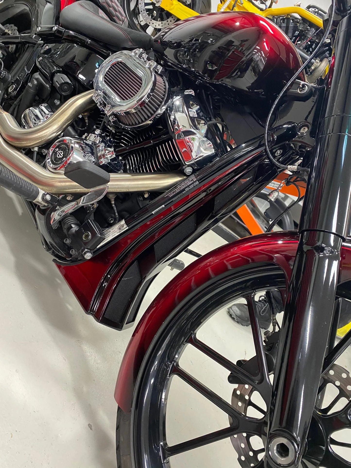 2018 up Softail Chin Spoiler